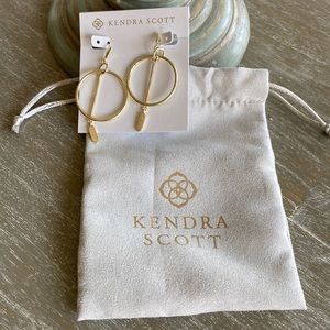 Kendra Scott Nalani Gold Hoop Earrings
